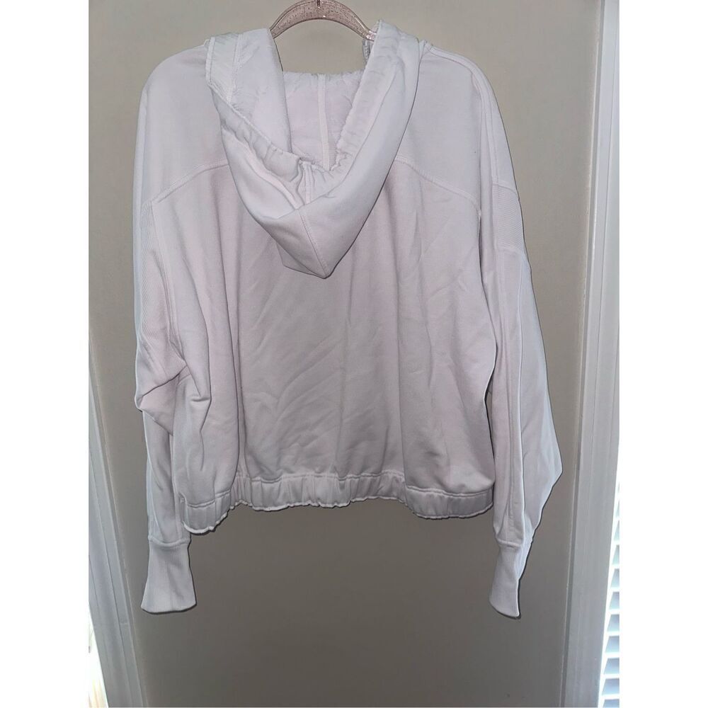 Athleta Ascend Warm Up Hoodie White XL - Picture 5 of 6